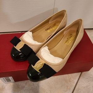 Brand new Authentic Salvatore Ferragamo Varina Ballet Flat size 6